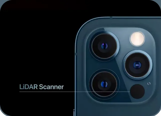 iPhone LiDAR scanner